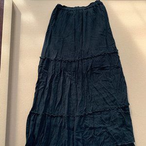 Zara Black Maxi Skirt